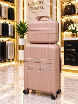 2-Set Hardside Rolling Luggage Bag