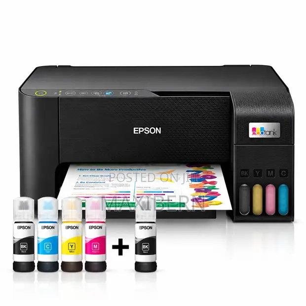 Epson EcoTank L3250 WiFi Colour Ink Tank Printer - 1
