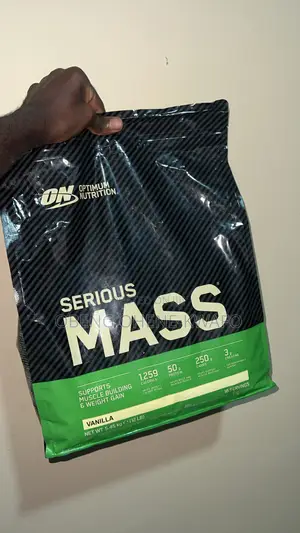 Optimum Nutrition Serious Mass Gainer - Vanilla (12 LBS)