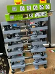 Fridge and Washing Machine Stand with Wheels - 1