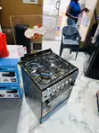 Volcano 50x60cm 4 Gas Cooker with Oven & Grill (Gray) - 1