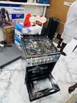 Volcano 50x60cm 4 Gas Cooker with Oven & Grill (Gray) - 2