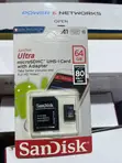 SanDisk Ultra 64GB microSDHC UHS-I Card with Adapter - 2