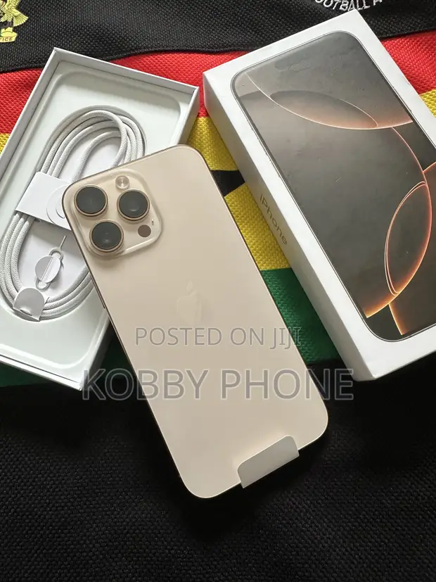 New Apple iPhone 16 Pro Max 256GB Gold - 1
