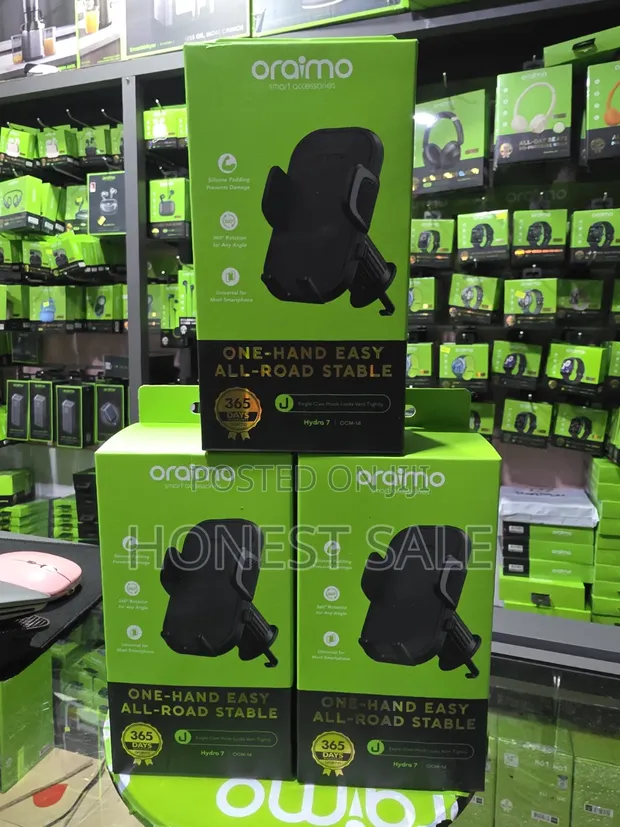 Oraimo Hydra 7 Car Mobile Phone Holder - 1
