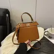 Ladies Handbag with Long Strap - 1
