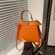 Ladies Handbag with Long Strap - 4