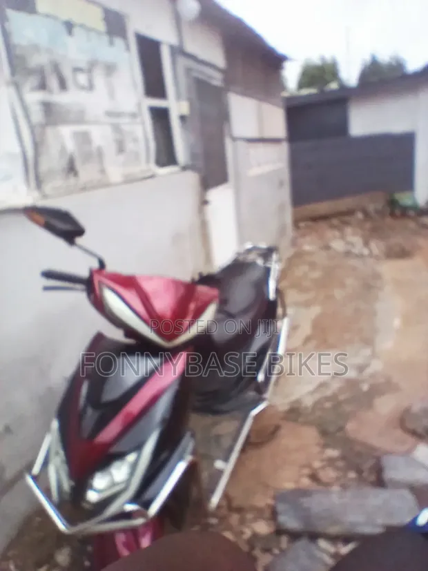 Motorcycle Scooter - Black, Foreign Used - 1