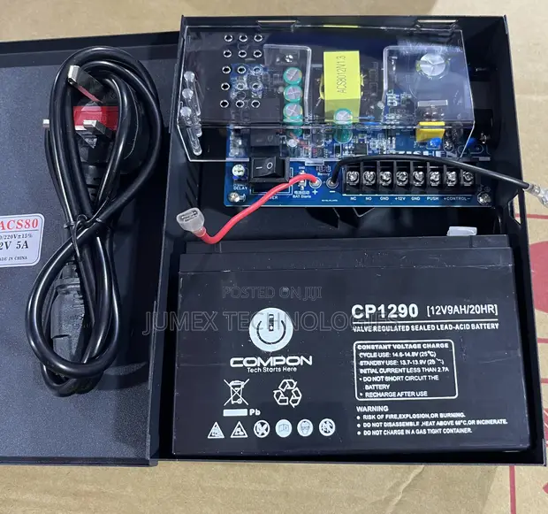 Access Control Power Supply with Battery Backup - 1