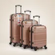 Plastic Travel Bags - 3 in One Set (Multi-Color) - 3