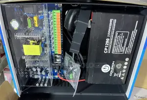 8-Channel CCTV Backup Power Supply with Battery