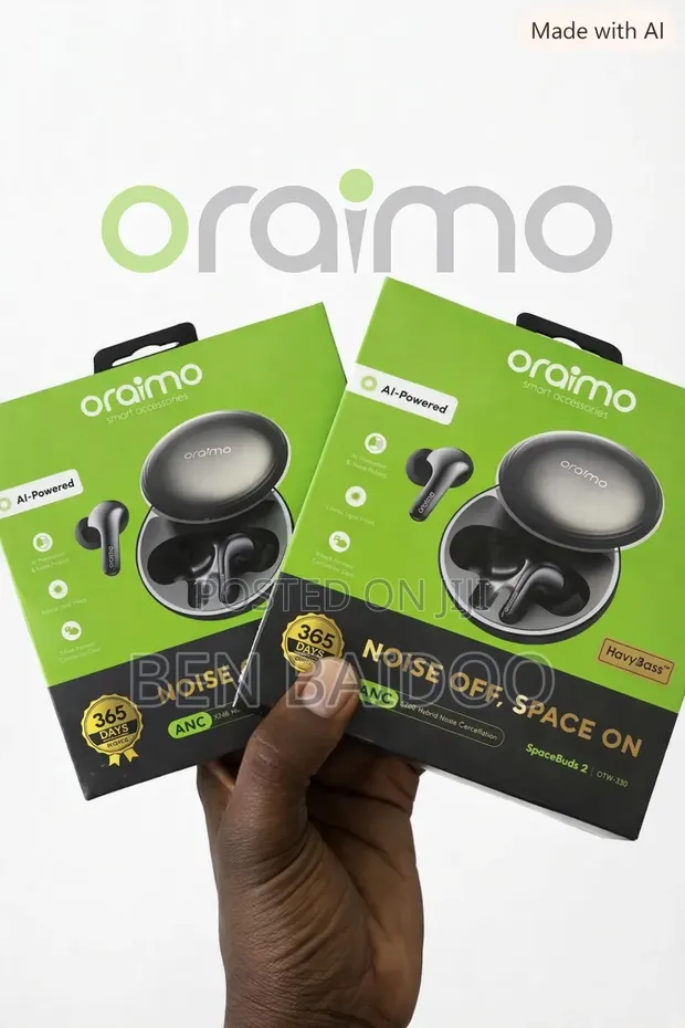 Oraimo Spacebuds 2 Wireless Earbuds - 1