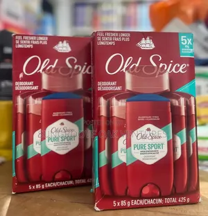 Old Spice Pure Sport Deodorant Stick - 5 Pack