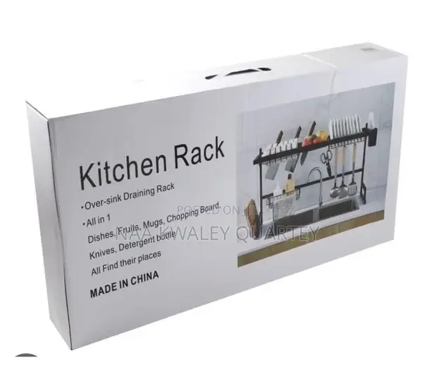 Over the Sink Dish Rack - 2 Tiers, Aluminum - 1
