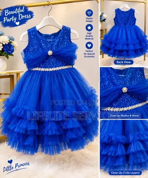 Princess Dress for Girls (6 Months - 7 Years)