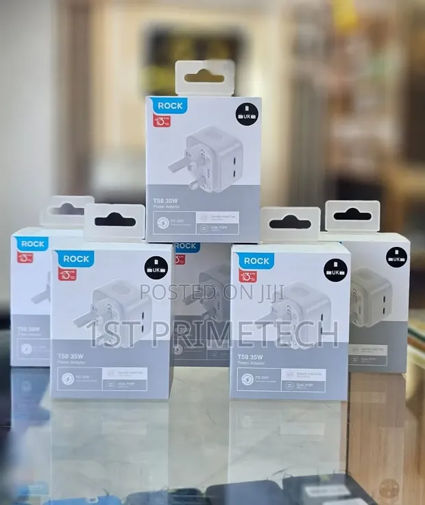 Rock T58 Dual USB-C 35W Charging Adapter - 1