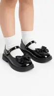 Quality Kids Black Patent Mary Jane School Shoes - 2