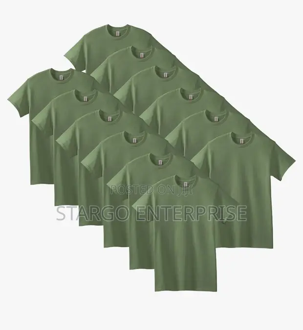 Army Green Ultra Cotton T-Shirt - 1