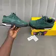 Air Jordan 4 x Nigel Sylvester "Fence Green" Sneakers - 1