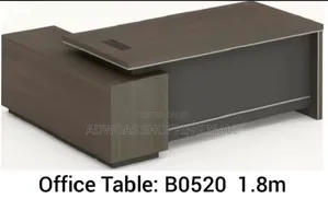 Quality & Durable L-Shape Executive Office Table