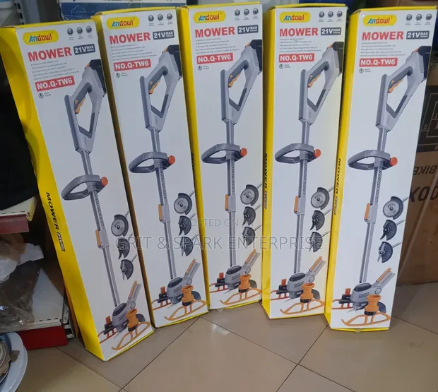 Andowl Q-Tw6 Cordless Grass Trimmer 21V with 2 Batteries - 1