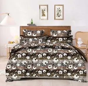 Cotton Luxury King Size Bed Sheet Set (90x100 Inch)