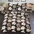 Double Size Velvet Duvet Set with Pillow Covers - 1