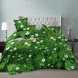 Double Size Velvet Duvet Set with Pillow Covers - 4
