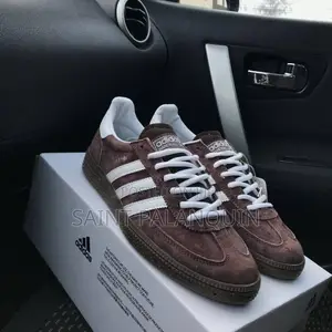 Adidas Handball Spezial Sneakers - Brown & White