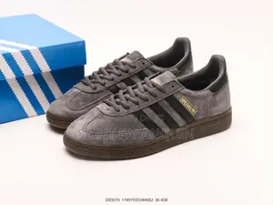 Adidas Handball Spezial Grey Suede Sneakers