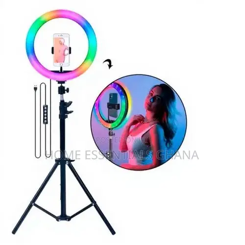 Premium Ring Light with Tripod Phone Holder - 1