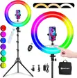 Premium Ring Light with Tripod Phone Holder - 2