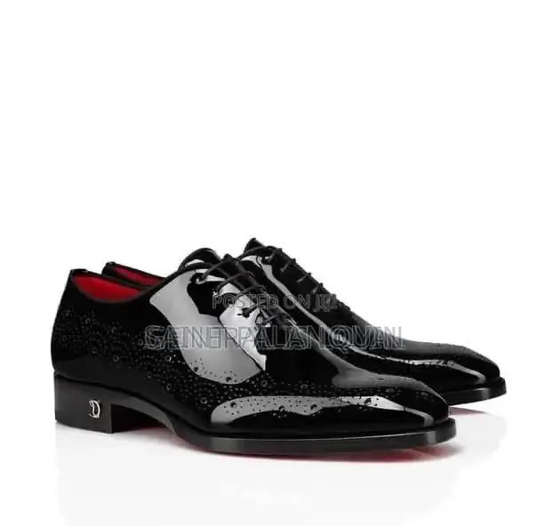 Christian Louboutin Corteobello Brogue Oxford Shoes - 1