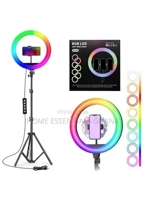 10" Premium Ring Light with Tripod & Phone Holder