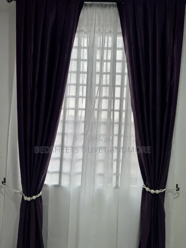 Adam Home Dark Grey Curtains (10ft) - 1