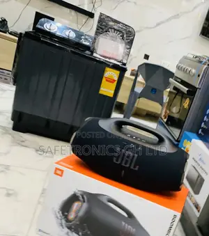 JBL Boombox 4 Black Portable Bluetooth Speaker