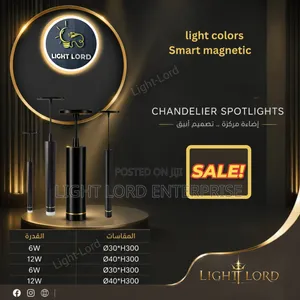 Cylindrical LED Magnetic Track Pendant Light
