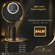 Cylindrical LED Magnetic Track Pendant Light - 1