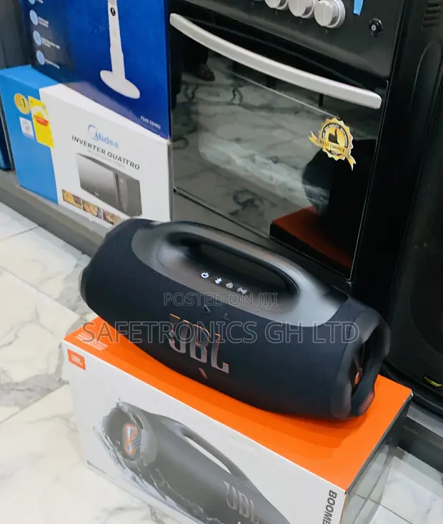 JBL Boombox 4 Portable Bluetooth Speaker - Brand New - 1
