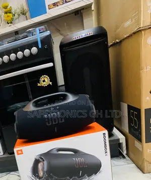 JBL Boombox 4 Bluetooth Speaker - Black