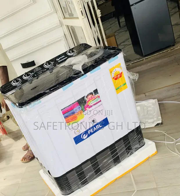 Pearl 7kg Semi-Automatic Top Load Twin Tub Washing Machine - 1