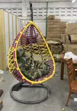 Large Size Patio Swing Egg Chair - 2