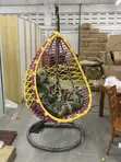 Large Size Patio Swing Egg Chair - 3