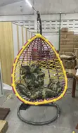 Large Size Patio Swing Egg Chair - 4