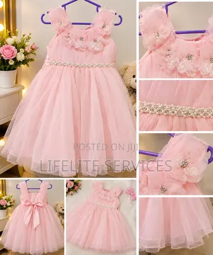 Glamorise Kids Baby Girl Dress (6 Months - 7 Years)
