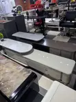 Modern TV Stand with Rotating Marble Top - 4