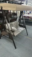 3-Seater Outdoor Canopy Swing Chair - 1