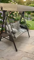 3-Seater Outdoor Canopy Swing Chair - 2