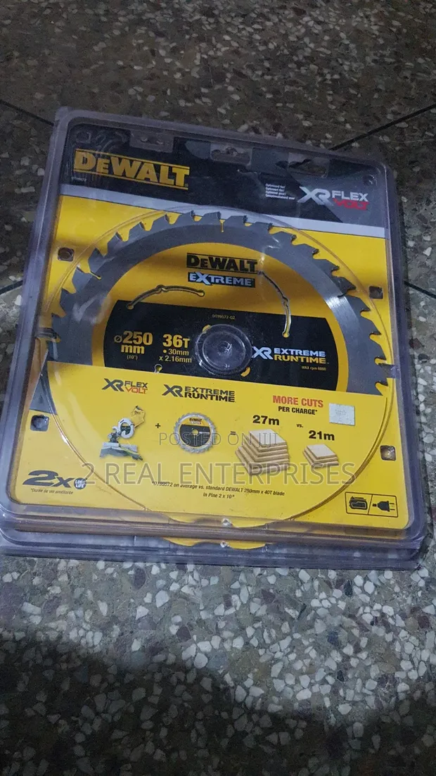 DeWALT Extreme Runtime XR FlexVolt 250mm Circular Saw Blade 36T - 1