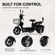 New 2025 Black Electric Scooter Bike - 4